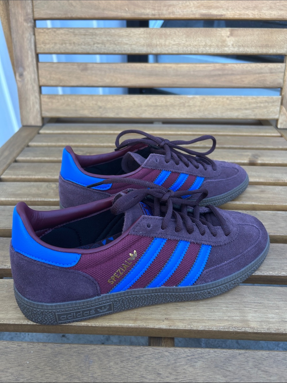 Adidas Spezial | Burgundy & Blue | Men 6.5